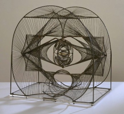 Maquette of a Monument Symbolising the Liberation of the Spirit 1952 by Antoine Pevsner 1884-1962